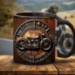 Awesome Bike - Personalized Biker Accent Mug