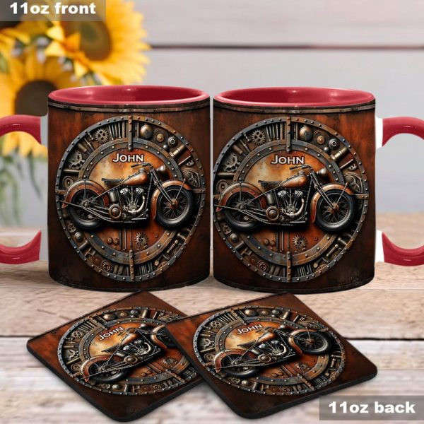 Awesome Bike - Personalized Biker Accent Mug