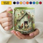 Chicken Farm - Personalized Chicken Accent Mug