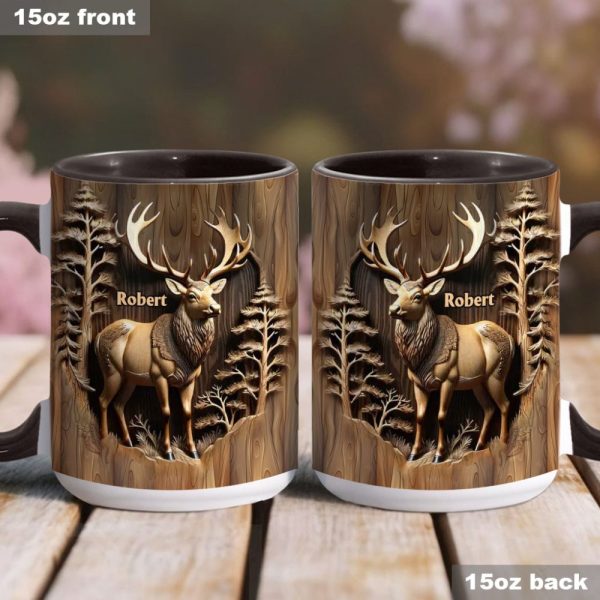 Love Hunting - Personalized Hunting Accent Mug