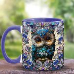 Charming Owl - Personalized Owl Accent Mug