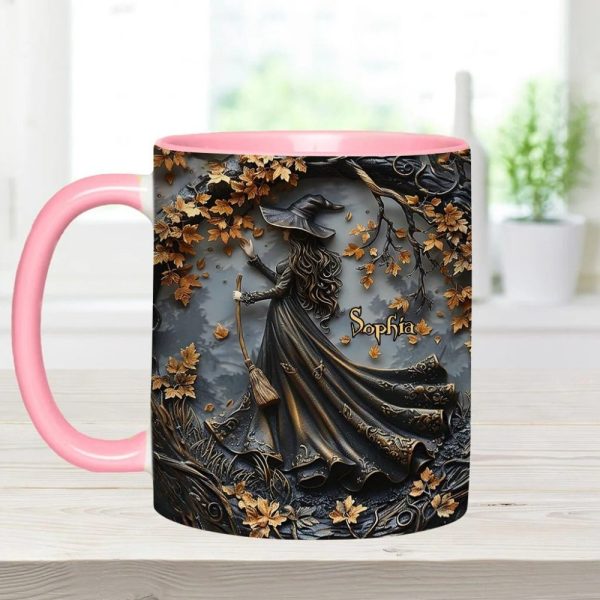 Beautiful Witch - Personalized Witch Accent Mug