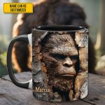 The Hider – Personalized Bigfoot Accent Mug
