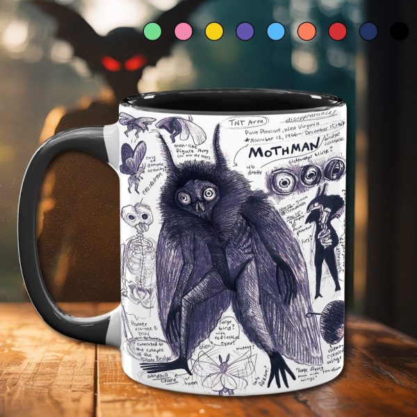 Mothman Mysteries Accent Mug