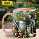 Garden Plant  - Personalized Gardening Accent Mug