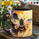 Love Bee - Personalized Bee Accent Mug