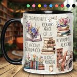 Just A Girl Who Loves Books Accent Mug