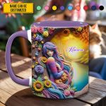 Dreamy Girl - Personalized Hippie Accent Mug