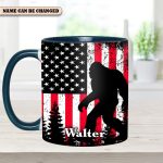 American Bigfoot Personalized Accent Mug