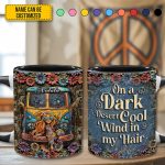 On A Dark Desert - Personalized Hippie Accent Mug