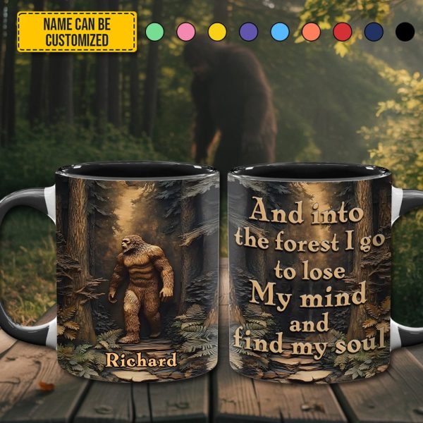 Find My Soul – Personalized Bigfoot Accent Mug