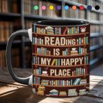 Reading Is My Happy Place - Book Accent Mug