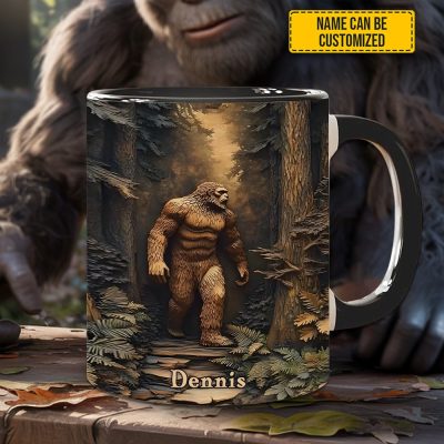 Legend In The Trees – Personalized Sasquatch Accent Mug