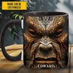 Bigfoot Saw Me - Personalized Bigfoot Accent Mug
