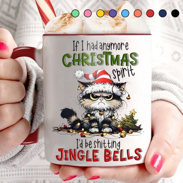 Funny Cat Accent Mug