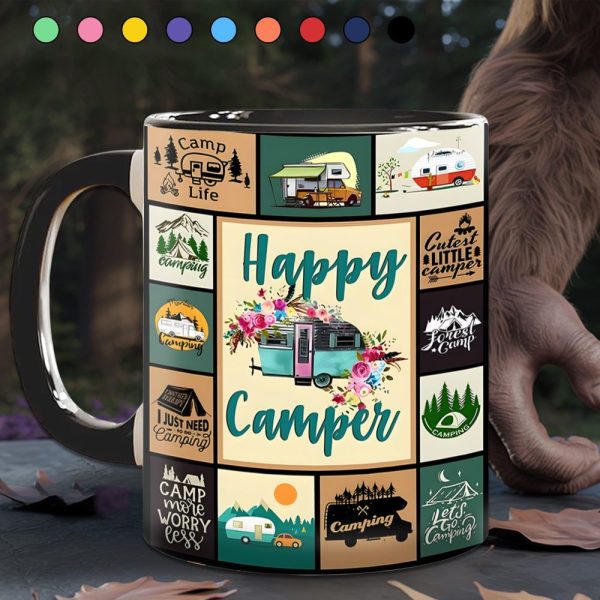 Happy Camper - The Camping Vintage Collection Accent Mug