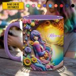 Dreamy Girl - Personalized Hippie Accent Mug
