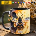 Love Bee - Personalized Bee Accent Mug
