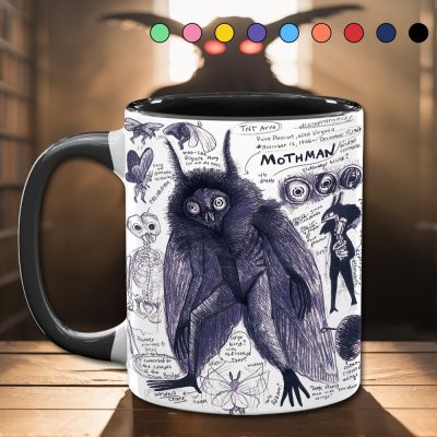 Mothman Mysteries Accent Mug