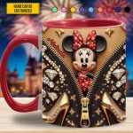 Personalized Happy Mouse Baby Accent Mug