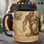 The Cryptid Chronicle – Bigfoot Accent Mug