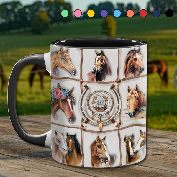 Horse Collection Accent Mug