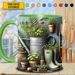 Garden Plant  - Personalized Gardening Accent Mug