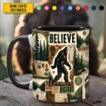 Believe Bigfoot – Personalized Sasquatch Accent Mug