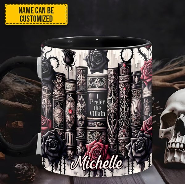 Book I Prefer The... - Personalized Accent Mug