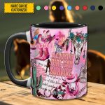 Country Girl - Personalized Accent Mug