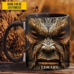 Bigfoot Saw Me - Personalized Bigfoot Accent Mug