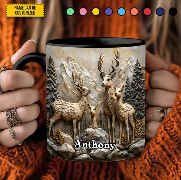 Personalized Hunting Accent Mug