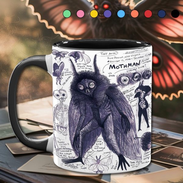 Mothman Mysteries Accent Mug
