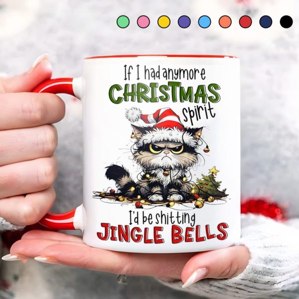 Funny Cat Accent Mug