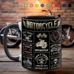 Vintage Motorcycle Collection Accent Mug