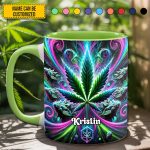 Personalized Mysterious Weed Accent Mug