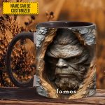 The Lurker – Personalized Bigfoot Accent Mug