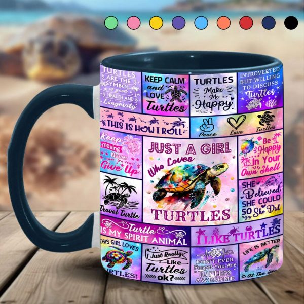 Love Turtle - Turtle Accent Mug