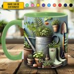 Garden Plant  - Personalized Gardening Accent Mug