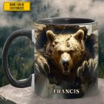 Wall Breaker – Personalized Bear Accent Mug