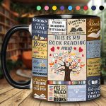This Is My Book Reading Mug - Accent Mug