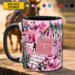 Country Girl - Personalized Accent Mug
