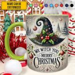 Beautiful Personalized Christmas Accent Mug