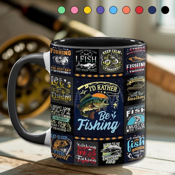 Fishing Collection Accent Mug