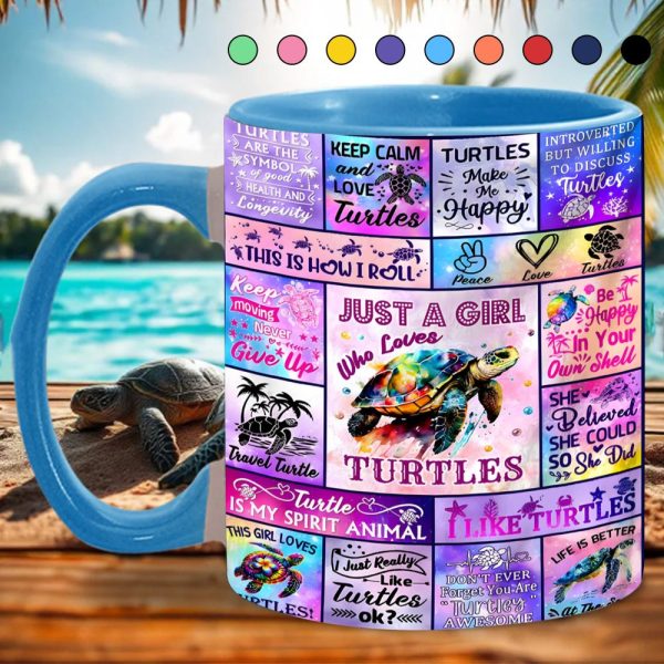 Love Turtle - Turtle Accent Mug