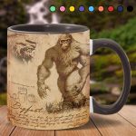The Cryptid Chronicle – Bigfoot Accent Mug