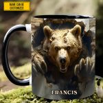 Wall Breaker – Personalized Bear Accent Mug