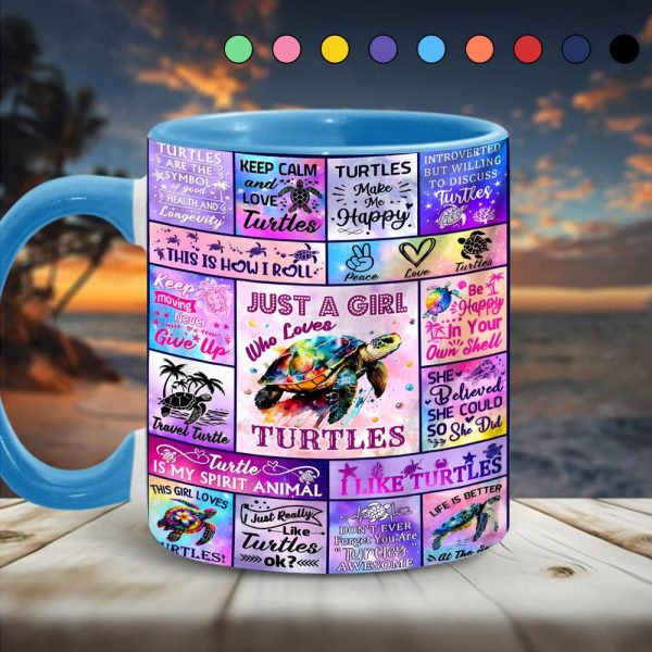 Love Turtle - Turtle Accent Mug