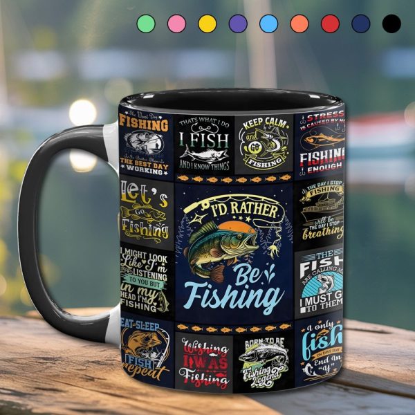 Fishing Collection Accent Mug