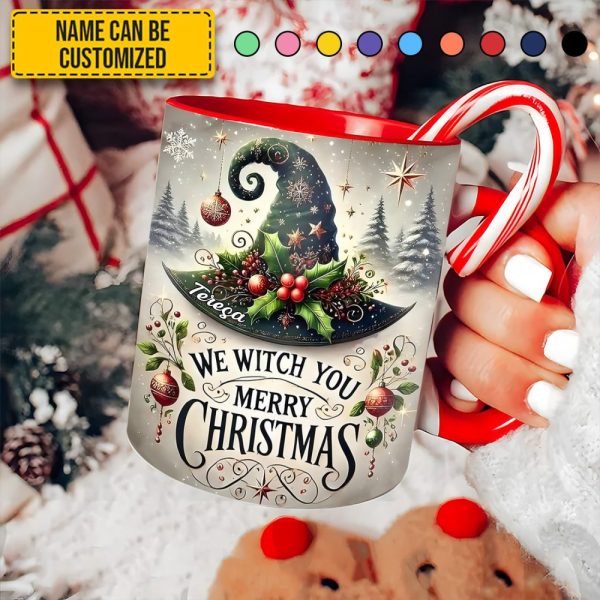Beautiful Personalized Christmas Accent Mug